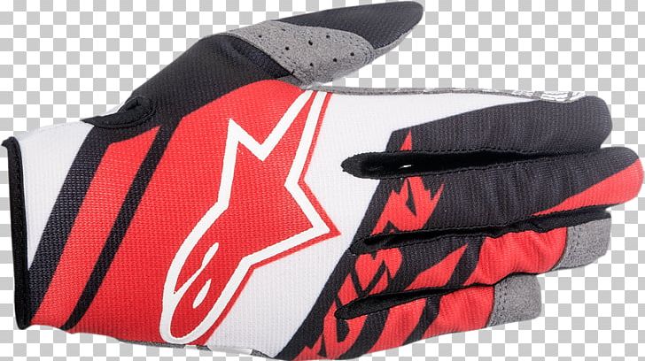 Alpinestars Cycling Glove Red White PNG, Clipart, Alpinestars, Baseball Equipment, Baseball Protective Gear, Bicycle Glove, Black Free PNG Download