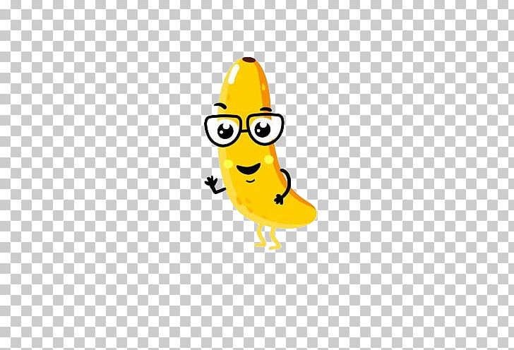 Fruit Cartoon Banana Illustration PNG, Clipart, Art, Beak, Bird, Broken Glass, Character Free PNG Download