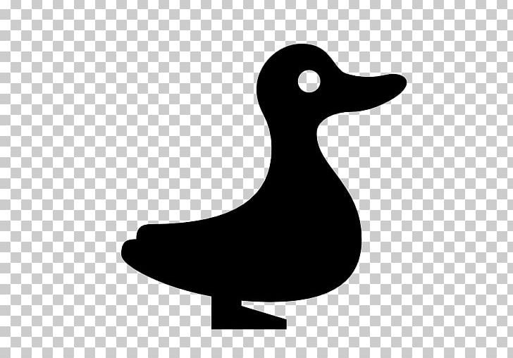 Duck Computer Icons PNG, Clipart, Animal, Animals, Beak, Bird, Black And White Free PNG Download