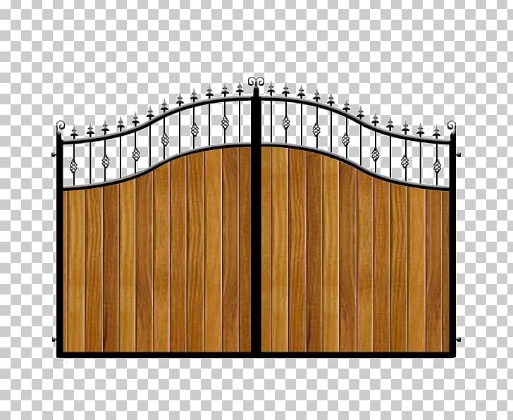 wooden fence gate clipart