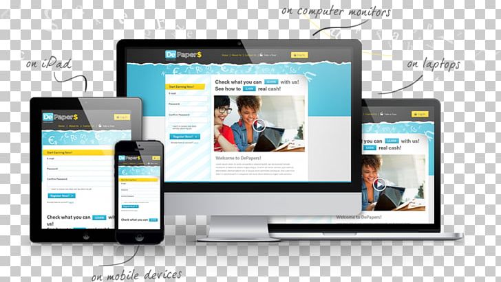 Responsive Web Design Web Development PNG, Clipart, Brand, Business, Computer, Display Advertising, Electronics Free PNG Download