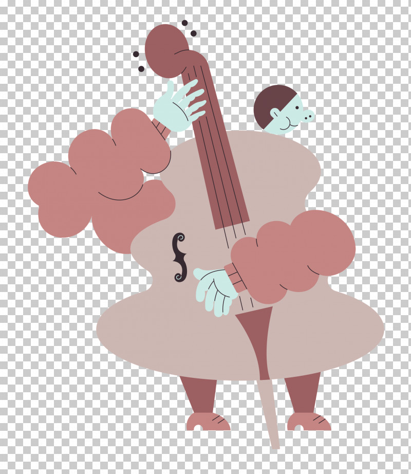 String Instrument Cello Cartoon String Heart PNG, Clipart, Biology, Cartoon, Cello, Character, Heart Free PNG Download