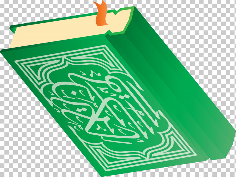Quran Book PNG, Clipart, Angle, Green, Meter, Quran Book, Rectangle Free PNG Download
