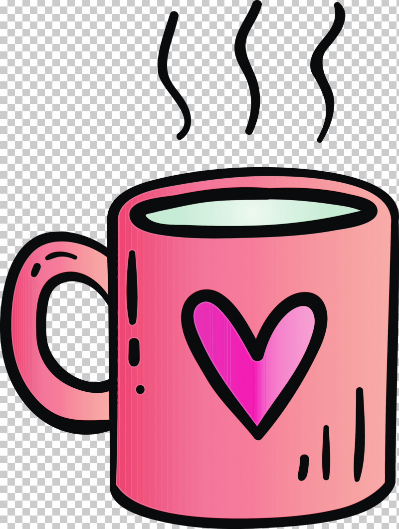 Coffee Cup PNG, Clipart, Coffee Cup, Cup, Drinkware, Heart, Line Free PNG Download