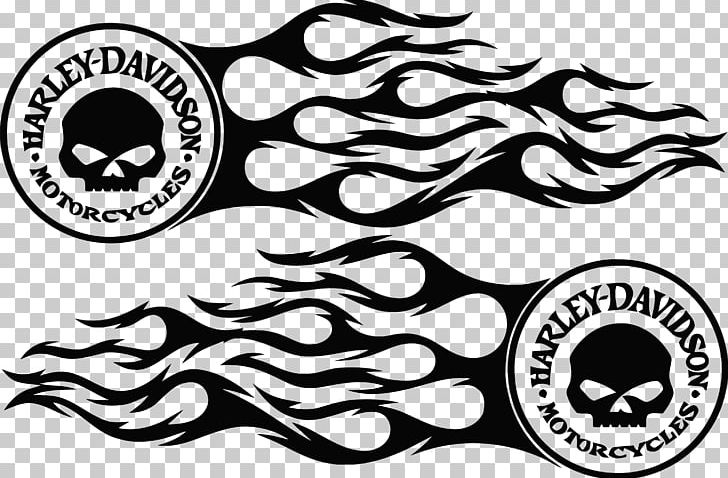 Harley-Davidson Sportster Decal Motorcycle Sticker PNG, Clipart, Airbrush, Automotive Design, Black, Black And White, Bobber Free PNG Download