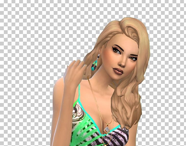 The Sims 4 Blond Barbie Miss World PNG, Clipart, Barbie, Blond, Brown Hair, Hair, Human Hair Color Free PNG Download