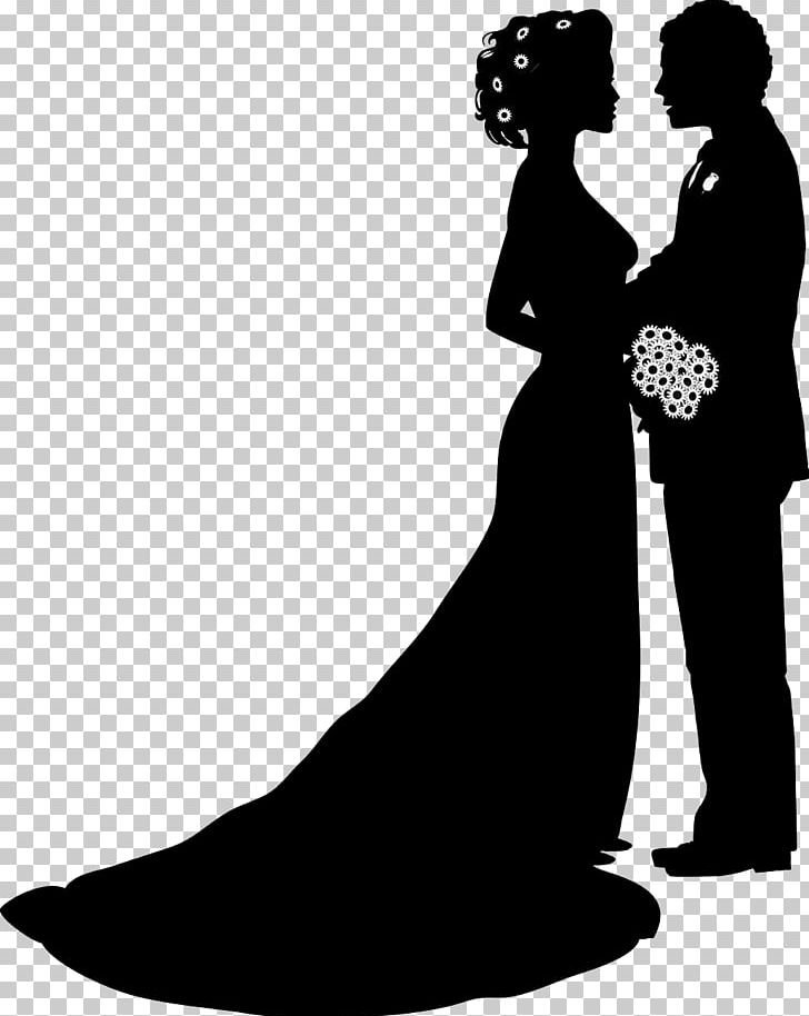Wedding Invitation Bridegroom PNG, Clipart, Black And White, Bride, Bridegroom, Clip Art, Dress Free PNG Download