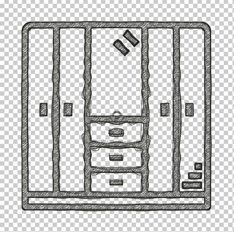 Cupboard Icon Home Equipment Icon Wardrobe Icon PNG, Clipart, Cupboard Icon, Home Equipment Icon, Line Art, Rectangle, Wardrobe Icon Free PNG Download