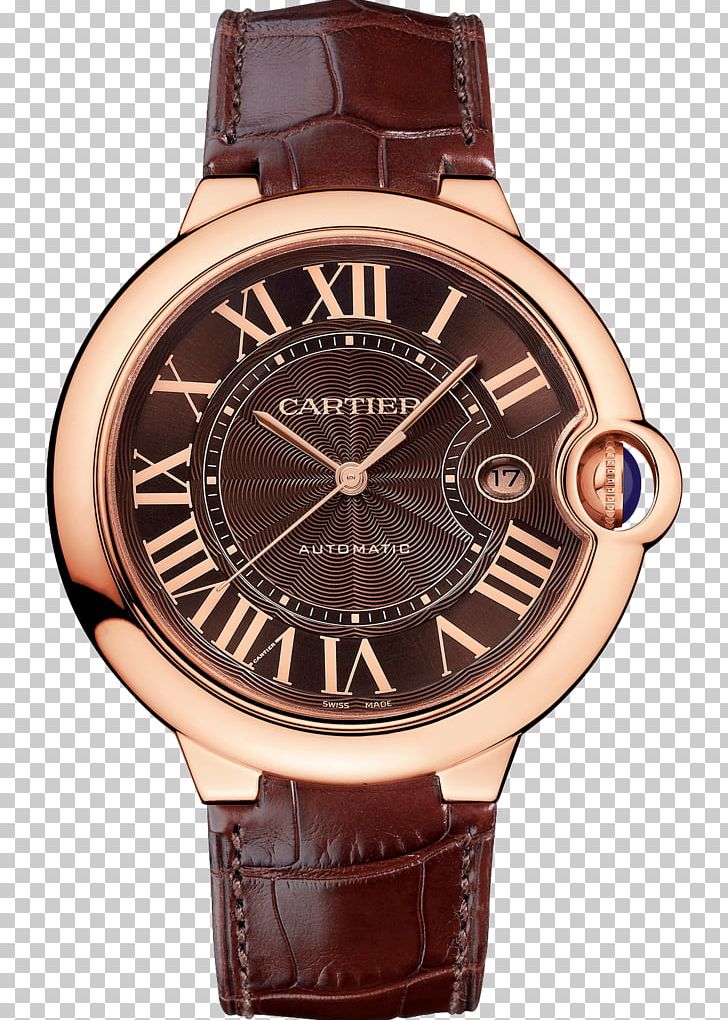 Cartier Ballon Bleu Automatic Watch Watch Strap PNG, Clipart, Automatic Watch, Brand, Brown, Cabochon, Cartier Free PNG Download