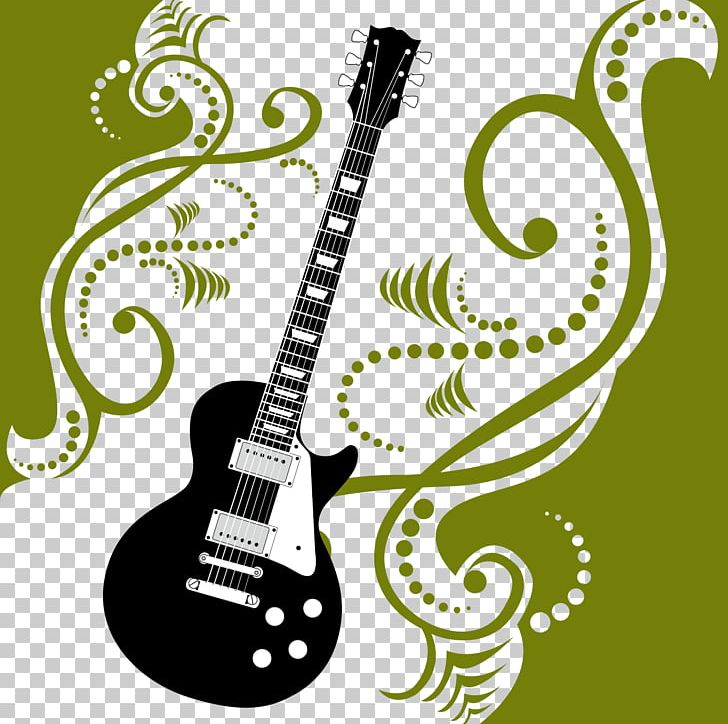 Fender Precision Bass Gibson Les Paul Electric Guitar PNG, Clipart, Encapsulated Postscript, Geometric Pattern, Green Tea, Green Vector, Guitar Accessory Free PNG Download