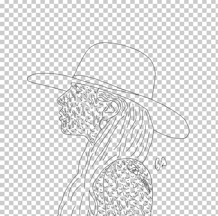 Finger Line Art Headgear Sketch PNG, Clipart, Arm, Art, Artwork, Black And White, Cartoon Free PNG Download