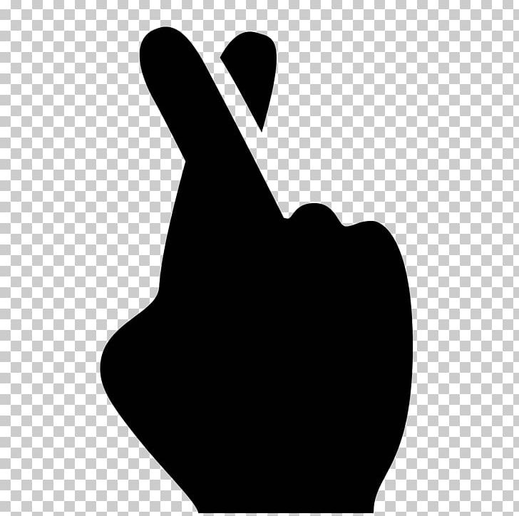 Computer Icons Crossed Fingers Font PNG, Clipart, Black, Black And White, Computer Icons, Crossed Fingers, Emoticon Free PNG Download