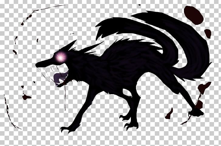 Canidae Rat Dog Demon Cartoon PNG, Clipart, Animals, Bat, Batm, Black And White, Canidae Free PNG Download