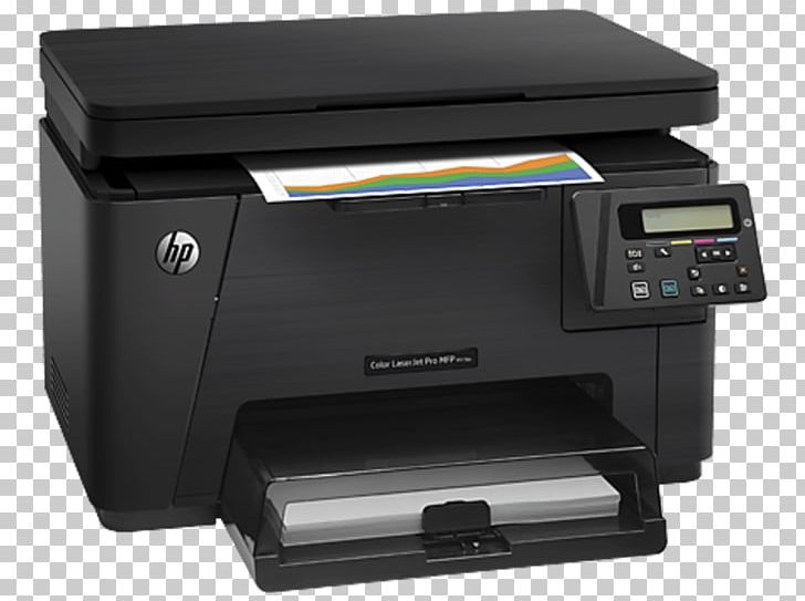 Hewlett-Packard HP LaserJet Pro M177 Multi-function Printer PNG, Clipart, Brands, Colorful Leaveswatercolor, Color Printing, Electronic Device, Fax Free PNG Download