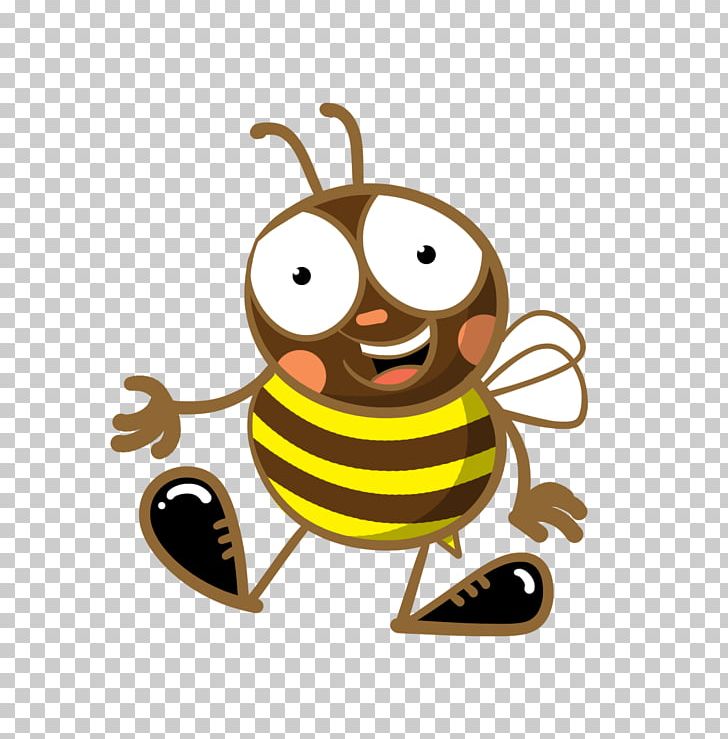 Honey Bee PNG, Clipart, Art, Bee, Cartoon, Character, Fiction Free PNG Download