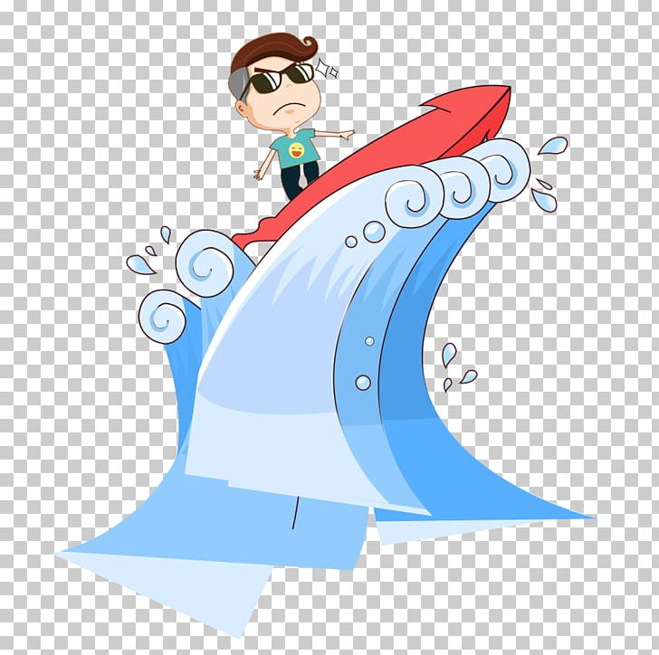 Surfing Flat Design Illustration PNG, Clipart, Anime Character, Area, Art, Blue, Cartoon Free PNG Download