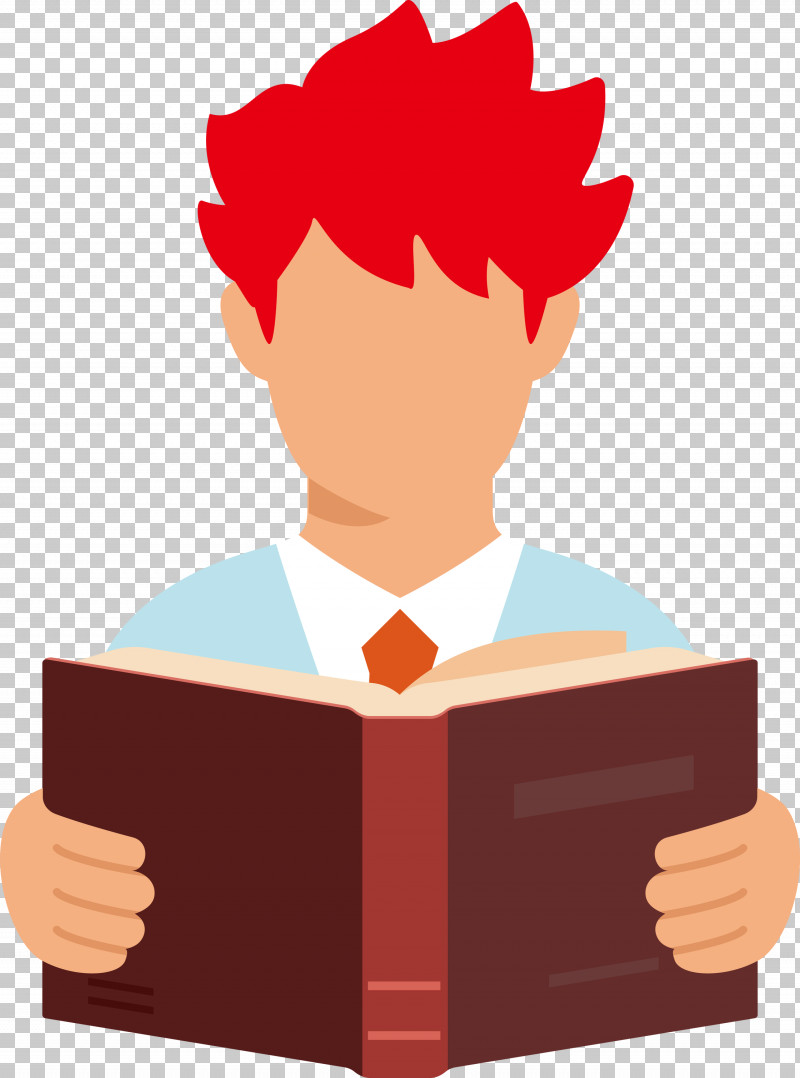 Teacher Reading Book PNG, Clipart, Book, Cartoon, Education, Hm, Male Free PNG Download