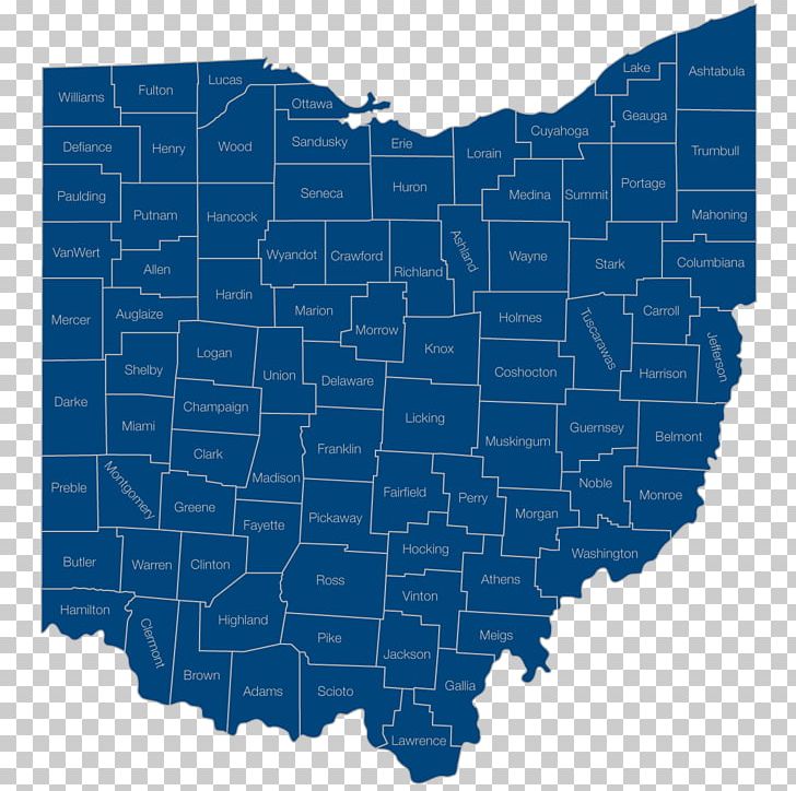 Ohio Topographic Map Elevation Contour Line PNG, Clipart, Angle, Area, Blank Map, Blue, Contour Line Free PNG Download