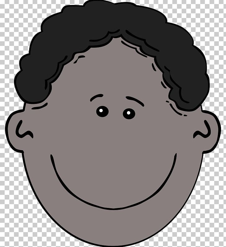Smiley Face Boy PNG, Clipart, Art, Black And White, Boy, Cartoon, Cartoon Black Boy Free PNG Download