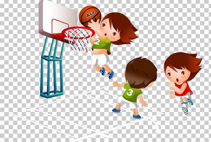 Basketball Cartoon Sport PNG, Clipart, Athlete, Ball, Basket, Basketball Coach, Basketball Court Free PNG Download
