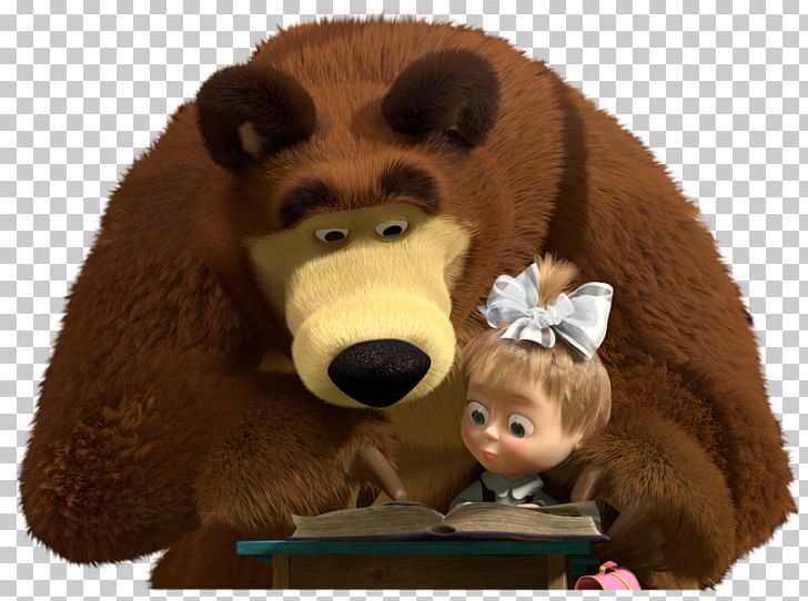 Masha And The Bear Coloring Book Desktop Animaccord Animation Studio PNG, Clipart, Animals, Animation, Bear, Carnivoran, Coloring Book Free PNG Download