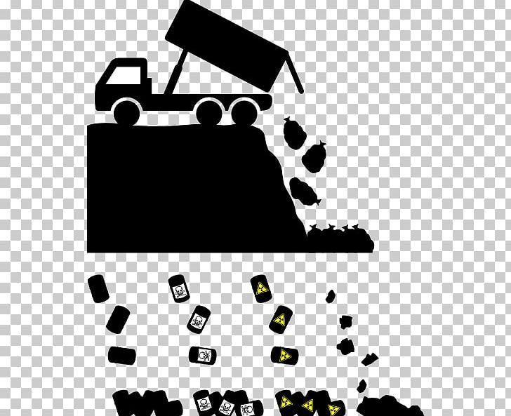 Landfill Waste Management Garbage Truck PNG, Clipart, Area, Black, Black And White, Brand, Dump Truck Free PNG Download