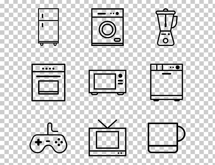 Home Appliance Furniture Computer Icons PNG, Clipart, Angle, Are, Avatar, Black, Black And White Free PNG Download