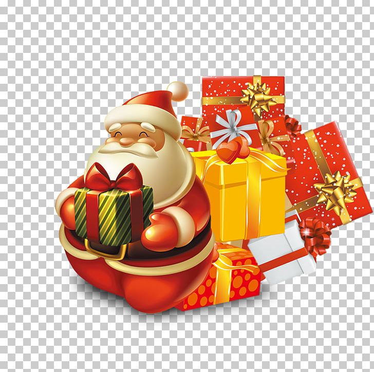 Santa Claus Christmas Gift Christmas Gift PNG, Clipart, Cartoon Santa Claus, Child, Christmas, Christmas Decoration, Christmas Gift Free PNG Download