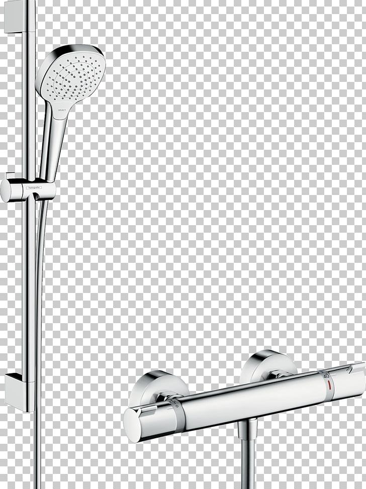 Hansgrohe Shower Thermostatic Mixing Valve Tap PNG, Clipart, Angle, Bathroom, Bathtub, Bathtub Accessory, Croma Free PNG Download