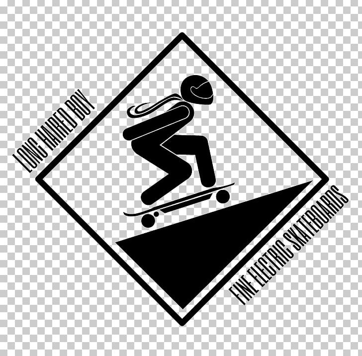T-shirt Electric Skateboard Logo Sign Road PNG, Clipart, Area, Black ...