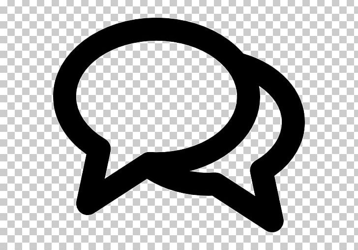 Computer Icons Online Chat Speech Balloon Logo PNG, Clipart, Area, Black And White, Circle, Computer Icons, Conversation Free PNG Download