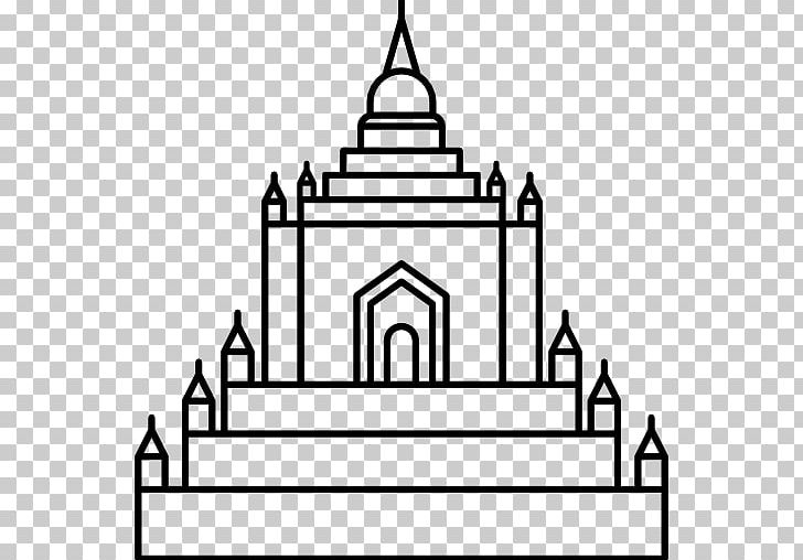 Thatbyinnyu Temple Computer Icons PNG, Clipart, Area, Bagan, Black And White, Burma, Column Free PNG Download