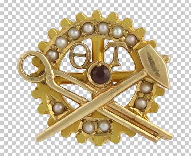Theta Tau Brooch Fraternities And Sororities Honor Society Pledge Pin PNG, Clipart, 10 K, Beta Theta Pi, Brass, Brooch, Colored Gold Free PNG Download