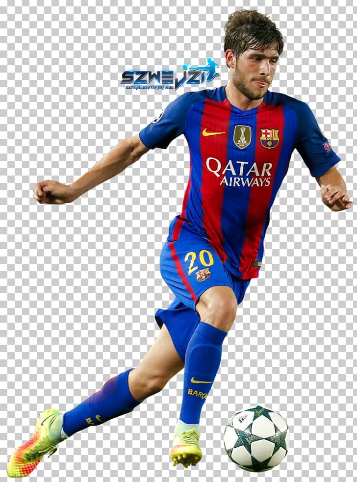Sergi Roberto Soccer Player 2015–16 FC Barcelona Season UEFA Champions League PNG, Clipart, Ball, Fc Barcelona, Football, Football Player, Jersey Free PNG Download