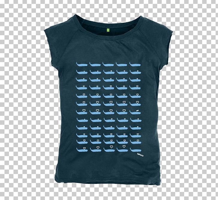 T-shirt Organic Cotton Clothing Top PNG, Clipart, Black, Blue, Cetacea, Clothing, Clothing Apparel Printing Free PNG Download