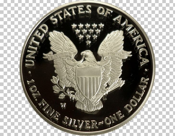 Coin American Silver Eagle Emblem PNG, Clipart, American Silver Eagle, Badge, Coin, Currency, Eagle Free PNG Download