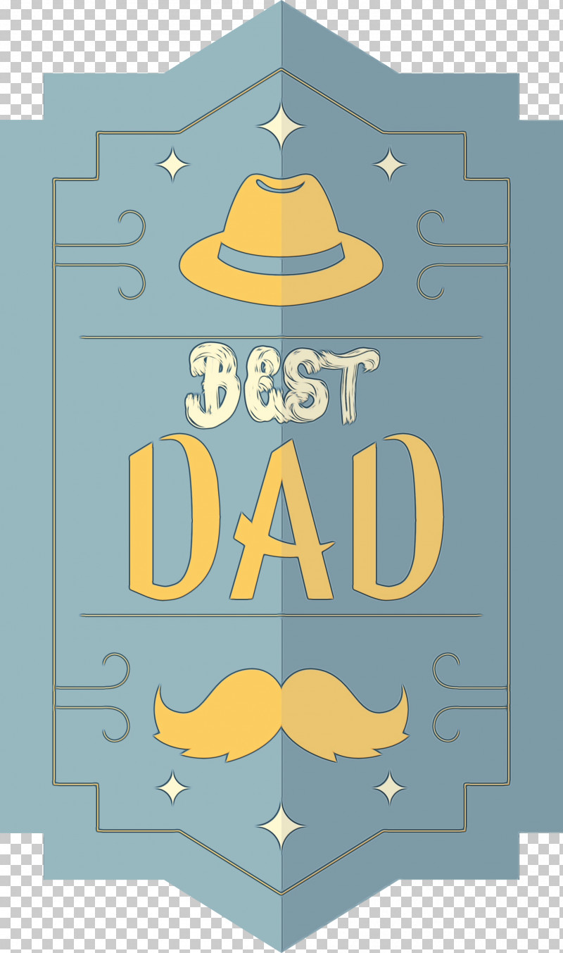 Logo Poster Yellow Pattern Area PNG, Clipart, Area, Fathers Day Label, Logo, M, Meter Free PNG Download