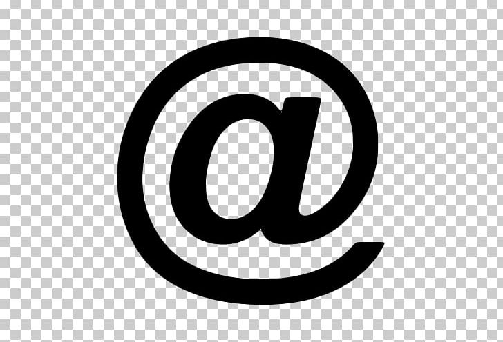 Computer Icons Email Address Icon Design PNG, Clipart, Area, At Sign, Black And White, Brand, Circle Free PNG Download