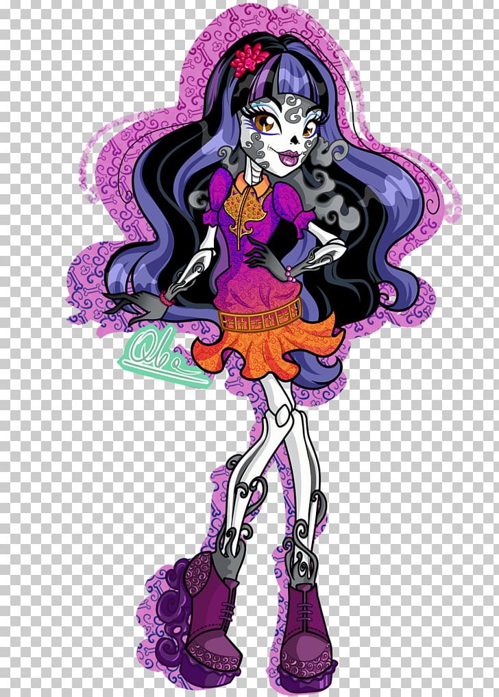 Monster High Doll Barbie Skelita Calaveras Ever After High Png