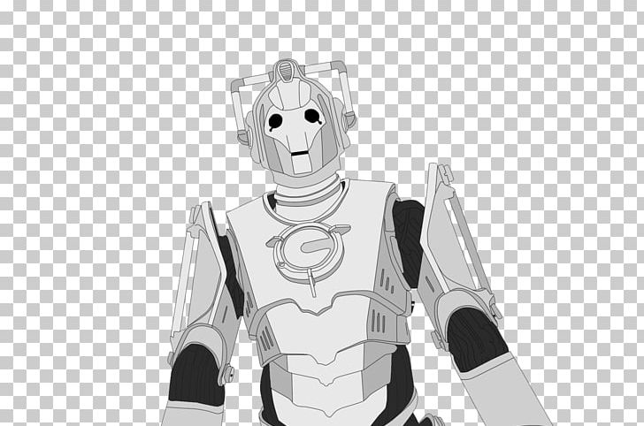 Fifth Doctor Cyberman Drawing Third Doctor PNG, Clipart, Black And White, Cartoon, Character, Cyberman, Doctor Free PNG Download