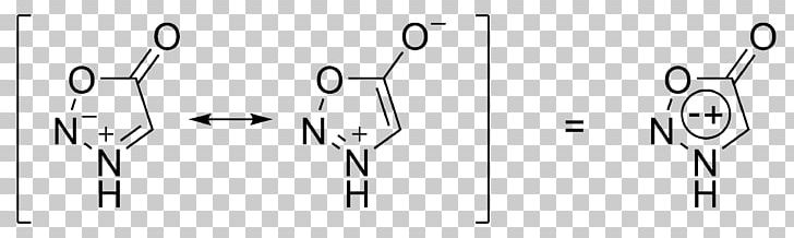 Mesoionic Sydnone Münchnone Chemical Compound Mesomeric Effect PNG, Clipart, Angle, Arm, Black, Black And White, Chalcogen Free PNG Download