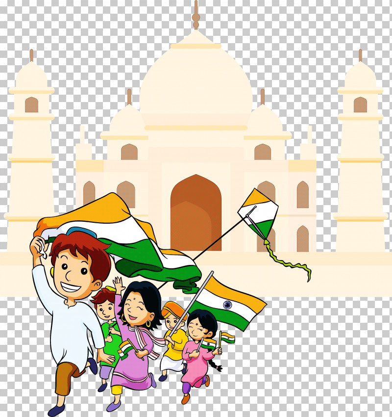 Happy India Republic Day PNG, Clipart, Cartoon, Happy India Republic Day, Place Of Worship Free PNG Download