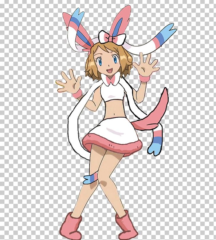 Serena Pokémon X And Y Sylveon Pancham PNG, Clipart, Anime, Art, Clothing, Com, Costume Free PNG Download