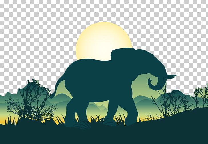 African Elephant Bear Silhouette Illustration PNG, Clipart, Animals, Baby Elephant, Carnivoran, Cartoon, Cat Like Mammal Free PNG Download