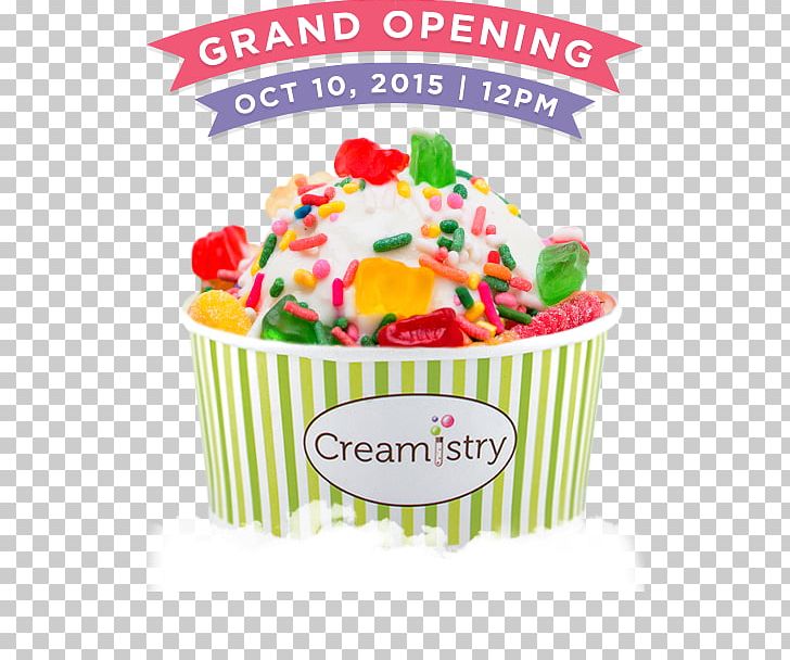 Frozen Yogurt Ice Cream Parlor Creamistry Food Scoops PNG, Clipart, Baking Cup, Confectionery, Cream, Cuisine, Dairy Product Free PNG Download