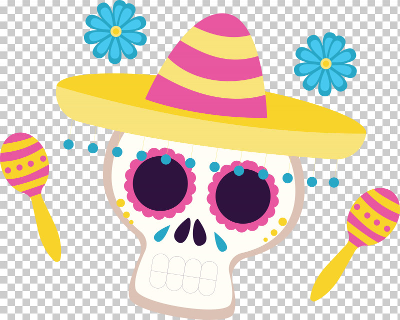 Day Of The Dead Día De Muertos Mexico PNG, Clipart, Balloon, Birthday, Carnival, Clothing, Costume Free PNG Download