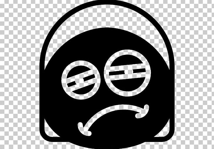 Computer Icons Fatigue Emoticon Sleep Smiley PNG, Clipart, Area, Black, Black And White, Brand, Circle Free PNG Download