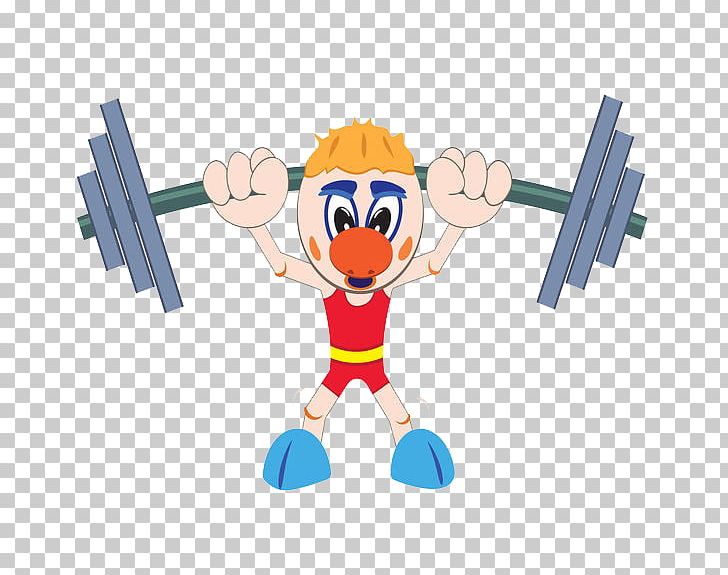 Olympic Weightlifting Stock Photography Barbell Illustration PNG, Clipart, Cartoon, Clip Art, Clown Hat, Deadlift, Easy Free PNG Download