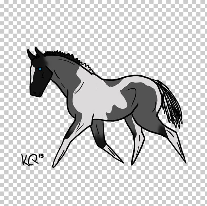 Mane Mustang Stallion Foal Colt PNG, Clipart, Black And White, Bridle, Character, Colt, Fiction Free PNG Download