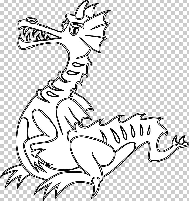 Coloring Book Adult Dragon Child PNG, Clipart, Adult, Art, Artwork, Beak, Black And White Free PNG Download